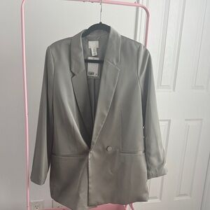Women's suit set H&M green